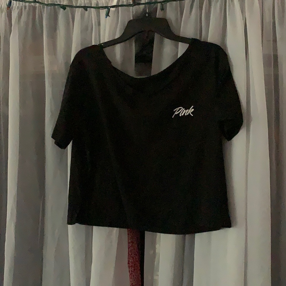 Black crop top